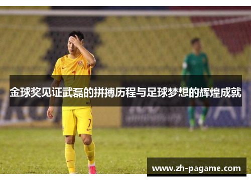 金球奖见证武磊的拼搏历程与足球梦想的辉煌成就