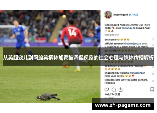 从英超宠儿到网络笑柄林加德被调侃现象的社会心理与媒体传播解析